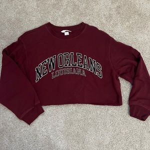 Cropped H&M Crewneck